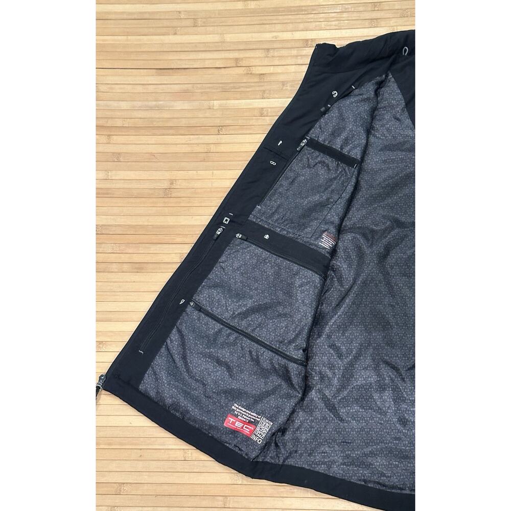 ScotteVest Men's L Quest Vest TEC Pockets Travel Gadgets Black RFID Tech Hooded - Picture 10 of 15